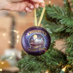 Harry Potter - Hogwarts School of Witchcraft Weihnachtskugel mit Kette