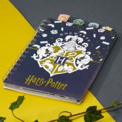 Harry Potter - Hogwarts Spiralnotizblock mit Register