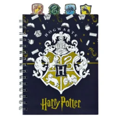 Harry Potter - Hogwarts Spiralnotizblock mit Register