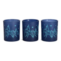 Harry Potter - Hogwarts Teelichthalter 3er Set