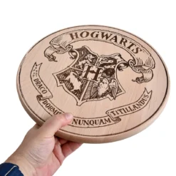 Harry Potter - Hogwarts Wappen Schneidebrett Buche