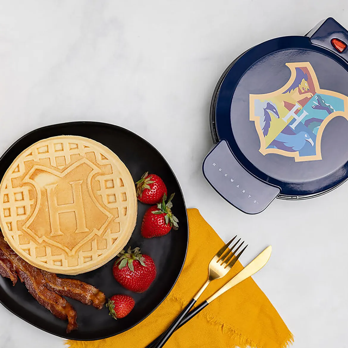 Harry Potter - Hogwarts Wappen Waffeleisen