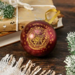 Harry Potter - Hogwarts Weihnachtskugel mit Kette