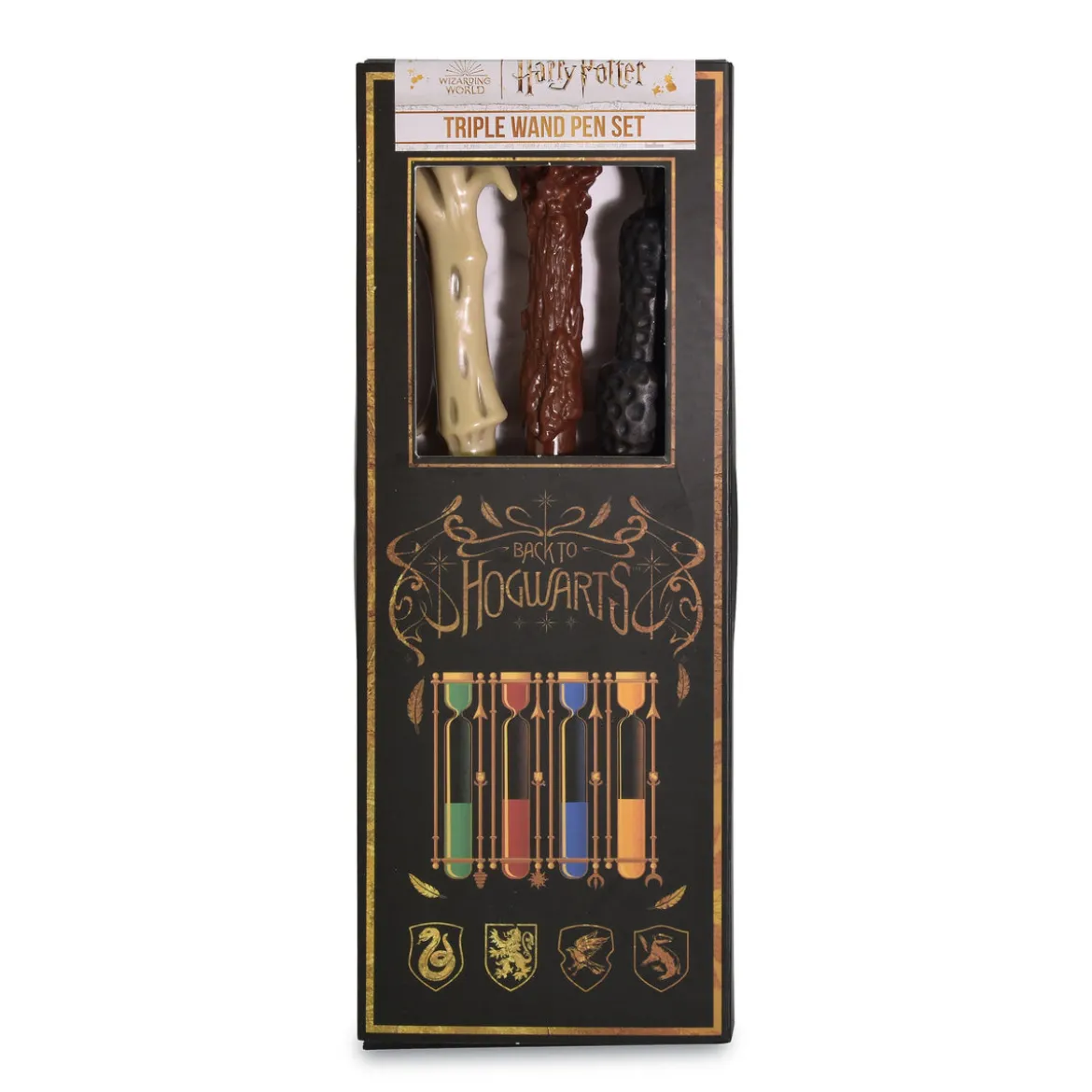 Harry Potter - Hogwarts Zauberstab Stifte 3er Set