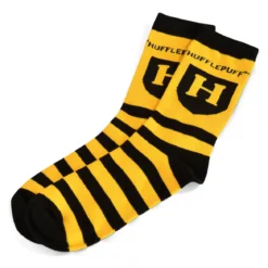 Harry Potter - Hufflepuff Logo Socken gelb-schwarz