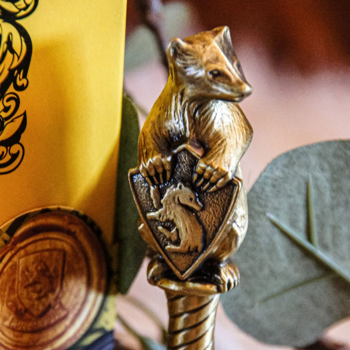 Harry Potter - Hufflepuff Siegel mit Wachs