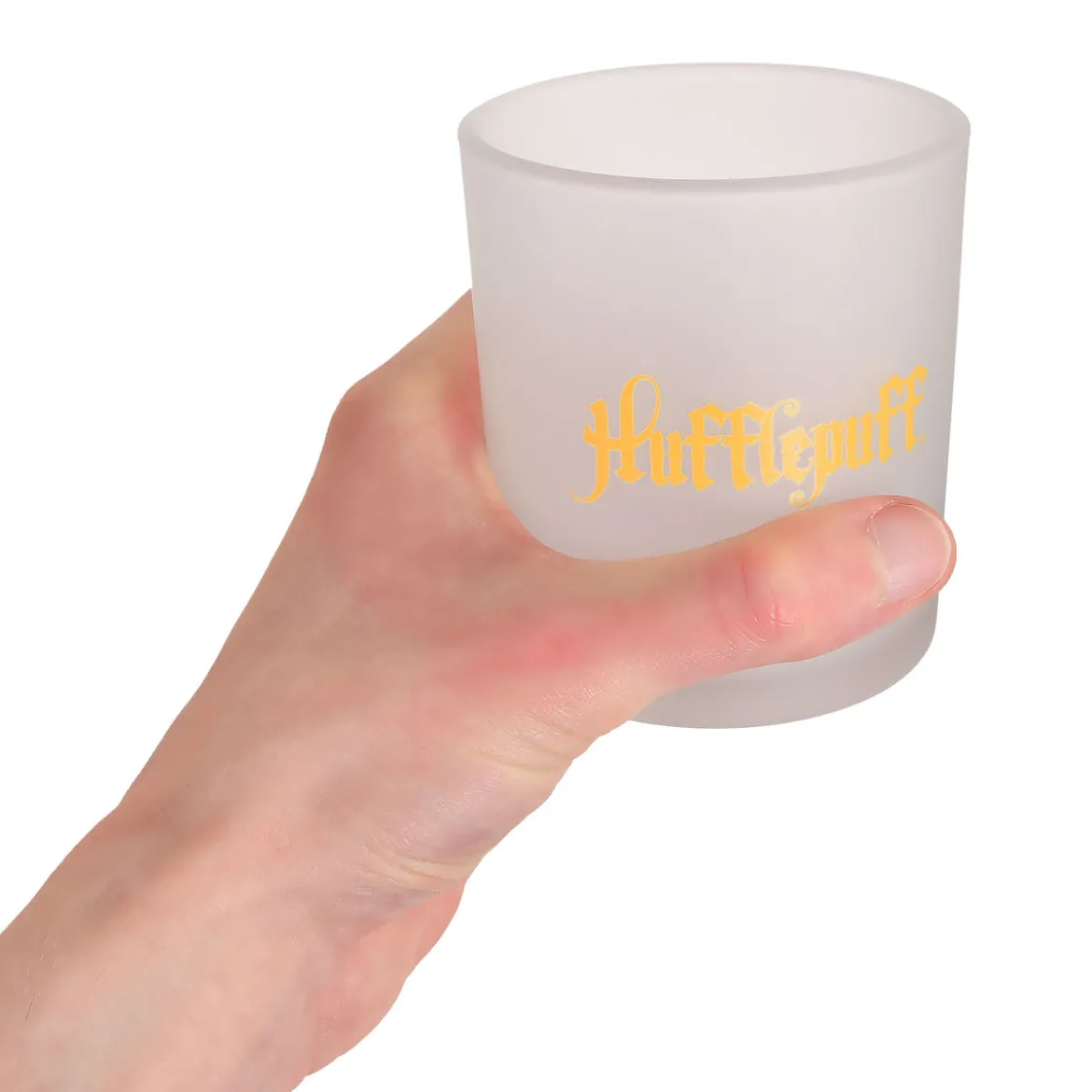 Harry Potter - Hufflepuff Wappen Milchglas Tumbler