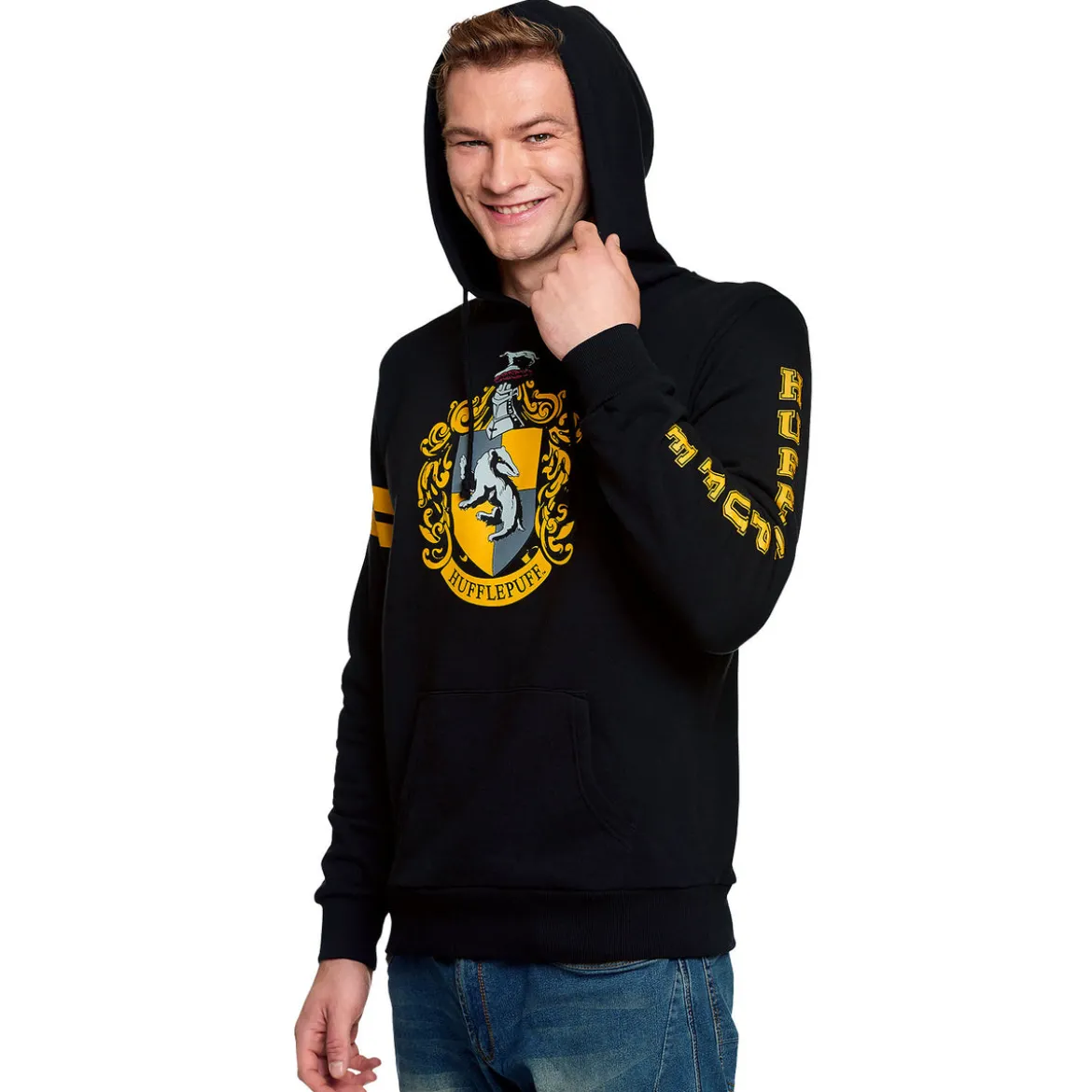Harry Potter - Hufflepuff Wappen Hoodie