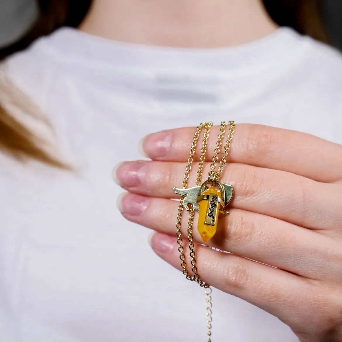 Harry Potter - Hufflepuff Wappen Kette