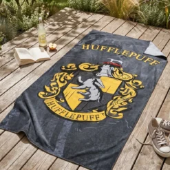 Harry Potter - Hufflepuff Wappen Strandtuch