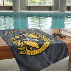 Harry Potter - Hufflepuff Wappen Strandtuch