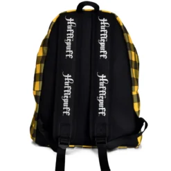 Harry Potter - Hufflepuff Wappen Karo Rucksack