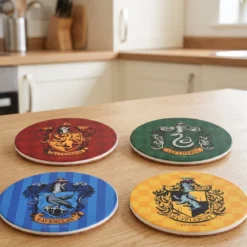 Harry Potter - Häuserwappen Untersetzer 4er Set