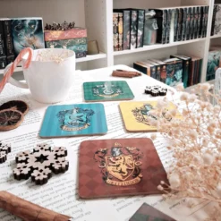 Harry Potter - Häuser Wappen Untersetzer 4er Set