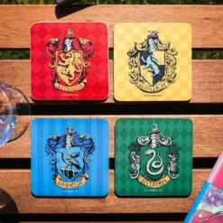 Harry Potter - Häuser Wappen Untersetzer 4er Set
