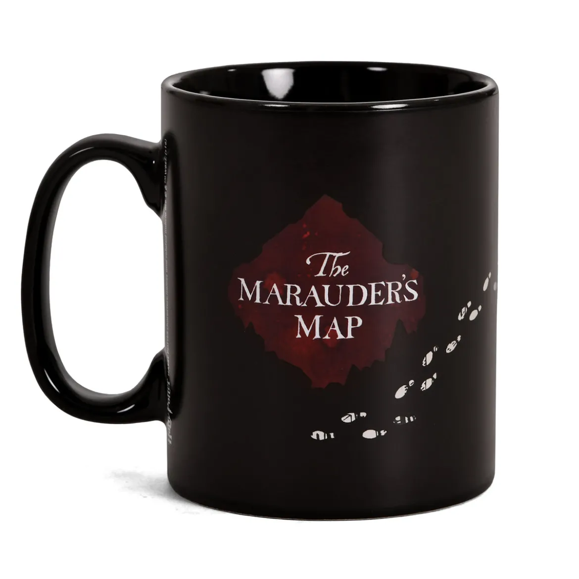 Harry Potter - Karte des Rumtreibers Thermoeffekt Tasse schwarz