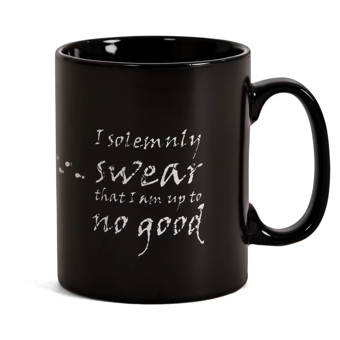 Harry Potter - Karte des Rumtreibers Thermoeffekt Tasse schwarz