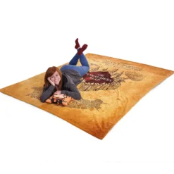 Harry Potter - Karte des Rumtreibers Flauschdecke