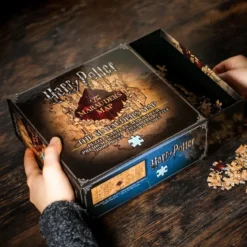 Harry Potter - Karte des Rumtreibers Premium Puzzle