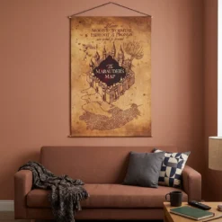 Harry Potter - Karte des Rumtreibers Wall Scroll