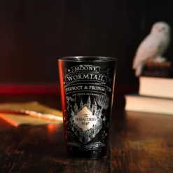Harry Potter - Karte des Rumtreibers Glas schwarz