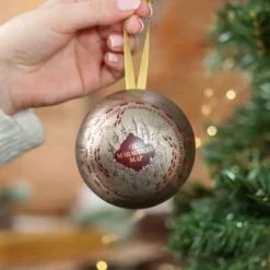 Harry Potter - Karte des Rumtreibers Weihnachtskugel mit Pin