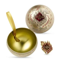 Harry Potter - Karte des Rumtreibers Weihnachtskugel mit Pin