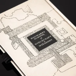 Harry Potter - Karte des Rumtreibers Notizbuch mit UV-Zauberstabstift