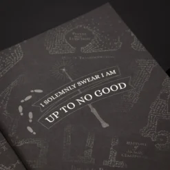 Harry Potter - Karte des Rumtreibers Notizbuch mit UV-Zauberstabstift