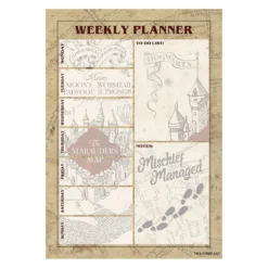 Harry Potter - Karte des Rumtreibers Wochenplaner A5
