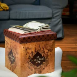 Harry Potter - Karte des Rumtreibers Hocker mit Stauraum