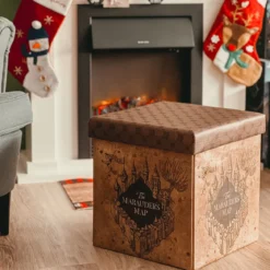 Harry Potter - Karte des Rumtreibers Hocker mit Stauraum