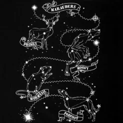 Harry Potter - Marauders Astrology T-Shirt schwarz