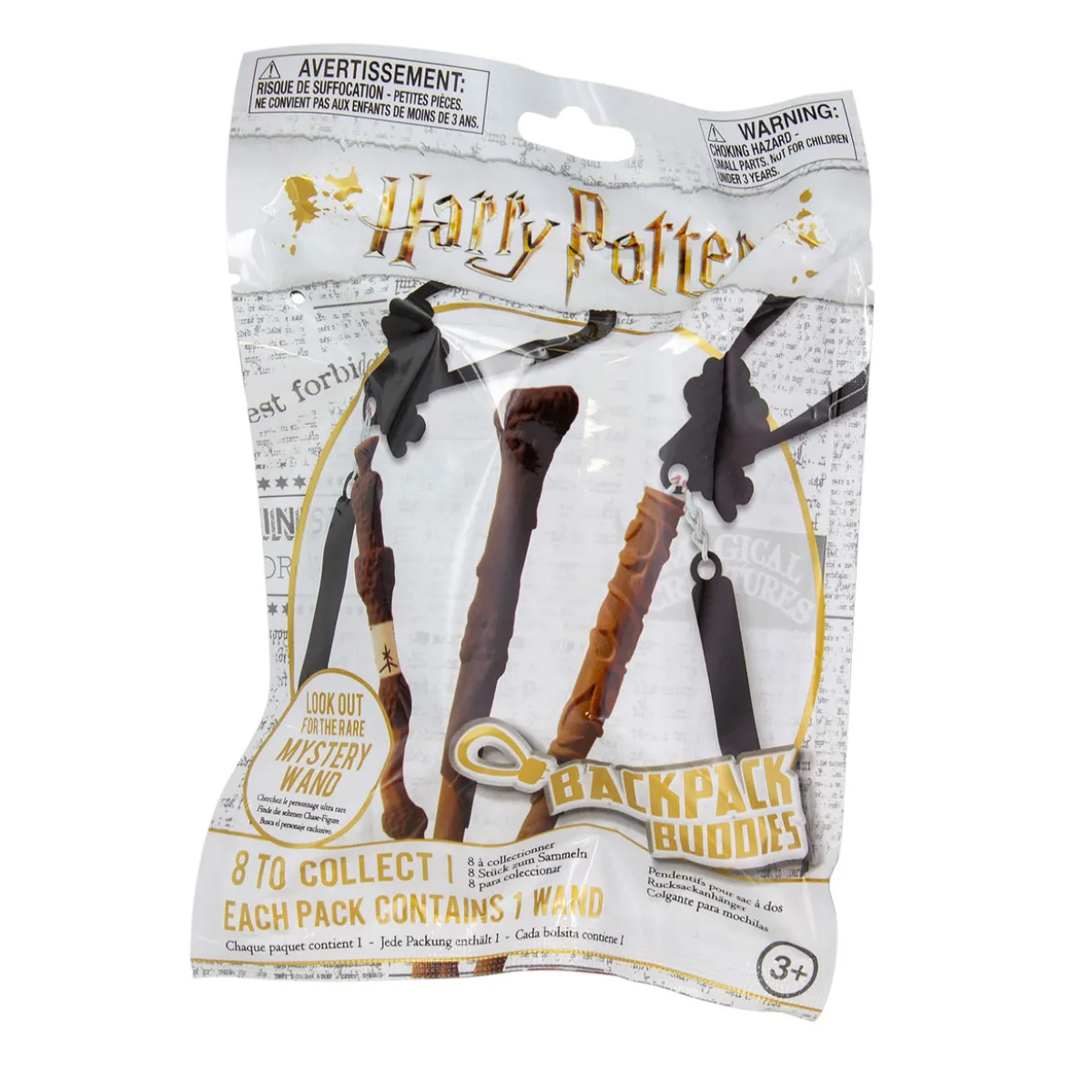 Harry Potter - Mystery Backpack Buddies Zauberstab Anhänger