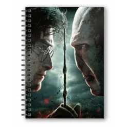 Harry Potter Notizbuch mit 3D-Effekt Harry Potter vs. Voldemort