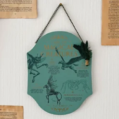 Harry Potter - Pflege magischer Kreaturen Wandbild Holz