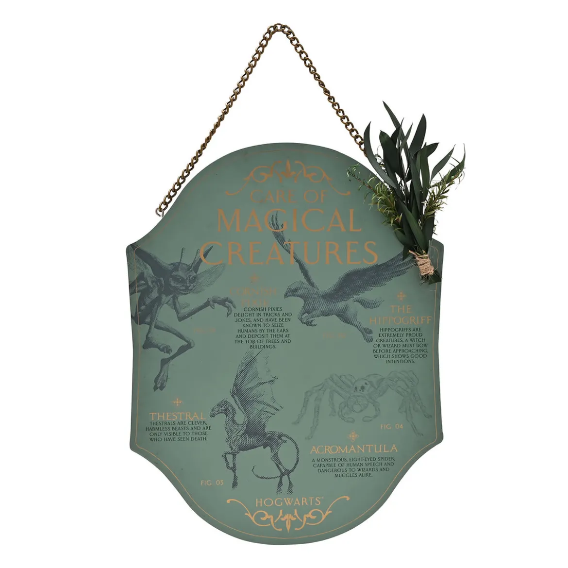 Harry Potter - Pflege magischer Kreaturen Wandbild Holz