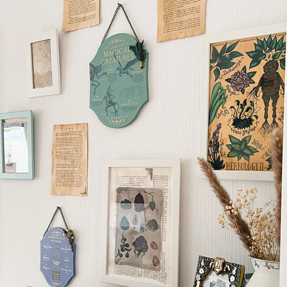 Harry Potter - Pflege magischer Kreaturen Wandbild Holz