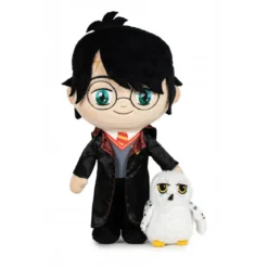 Harry Potter Plüschfigur Harry mit Hedwig 29 cm