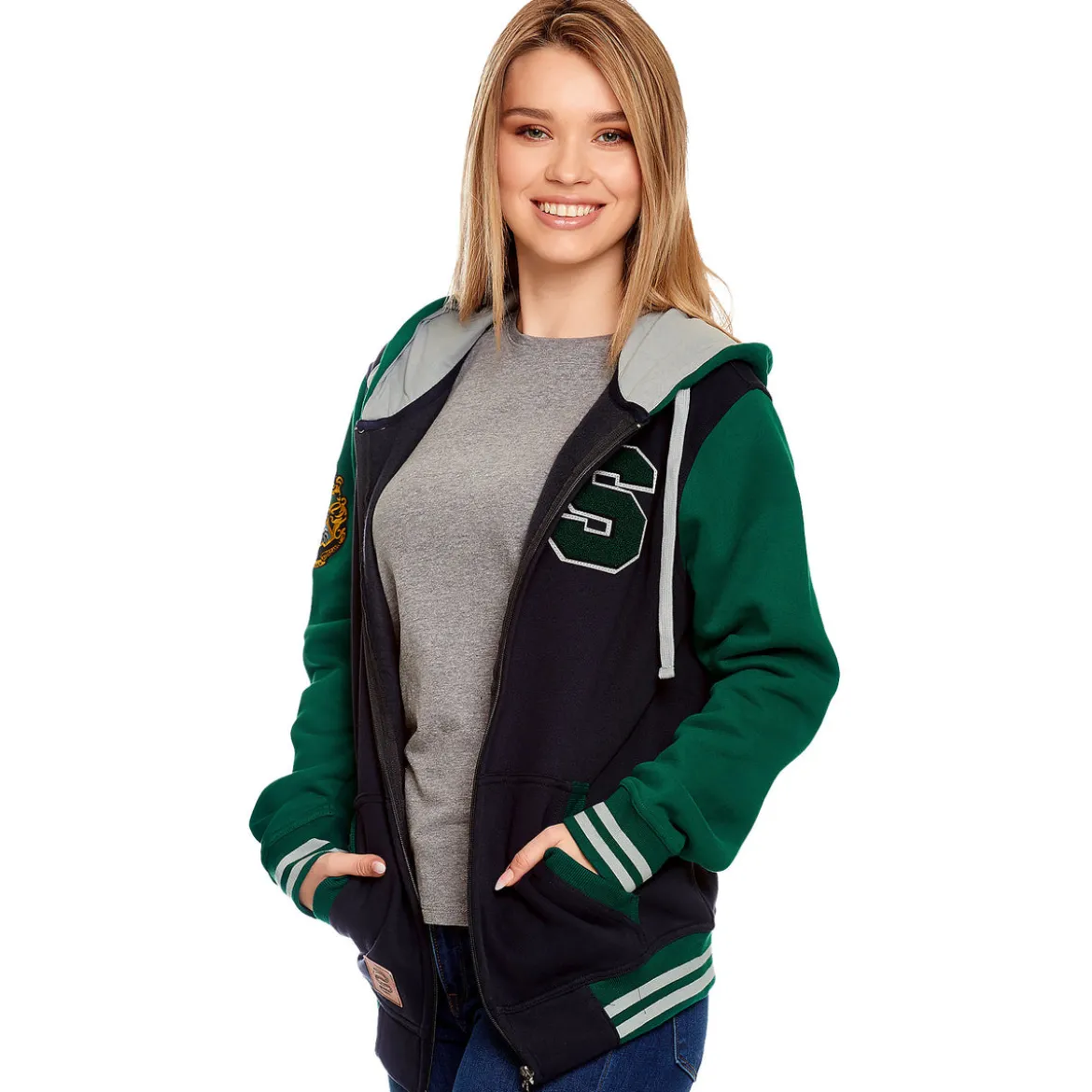Harry Potter - Proud Slytherin Kapuzenjacke