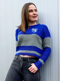 Harry Potter - Ravenclaw Crop Sweater Damen