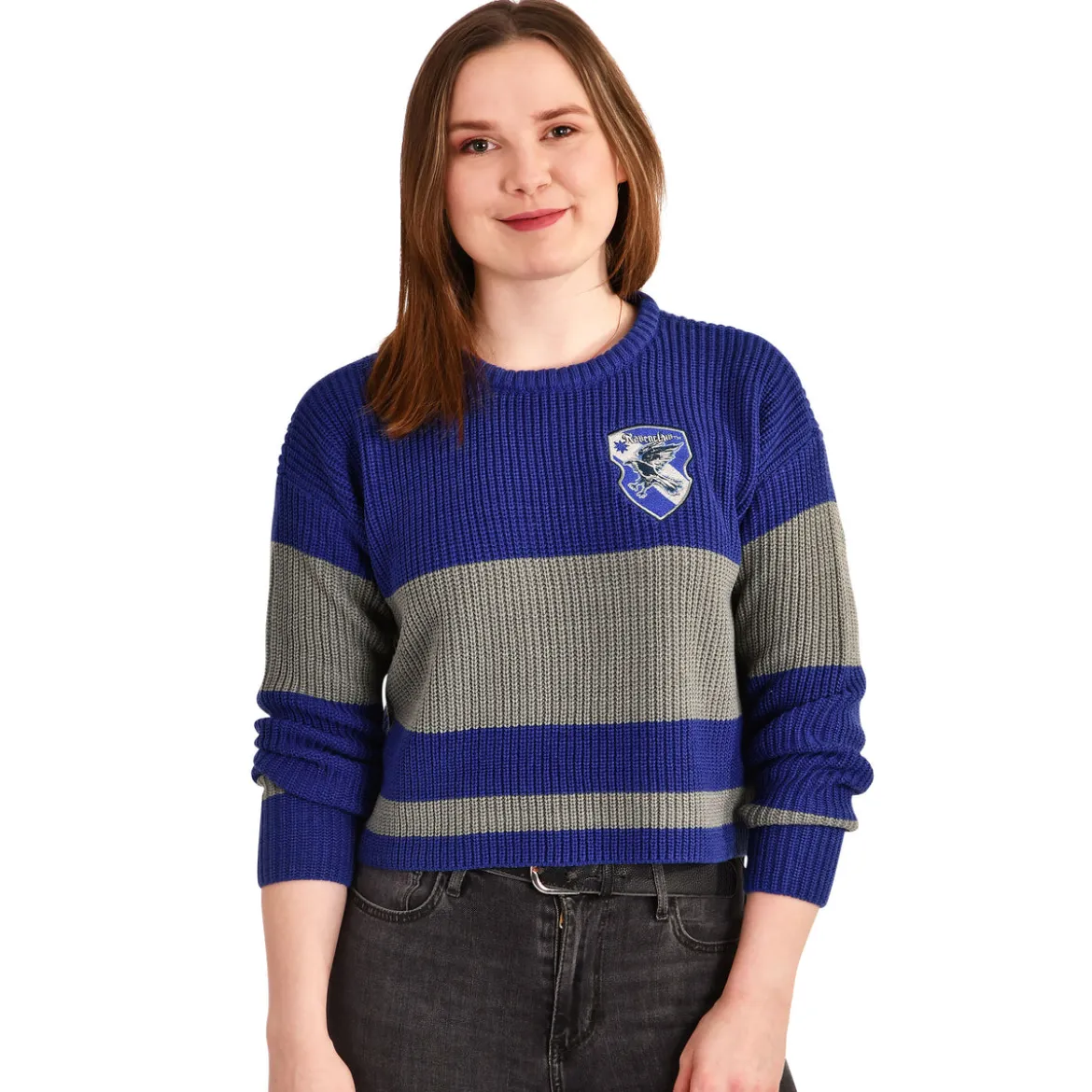 Harry Potter - Ravenclaw Crop Sweater Damen
