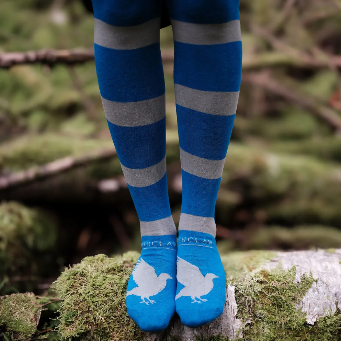 Harry Potter - Ravenclaw Overknee Strümpfe 2er Set