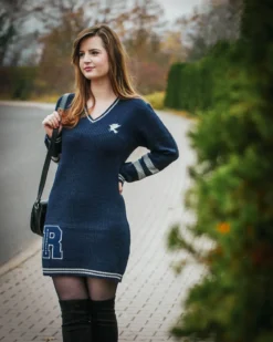 Harry Potter - Ravenclaw Strickkleid blau