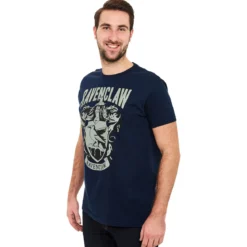 Harry Potter - Ravenclaw Wappen T-Shirt blau
