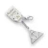 Harry Potter Schlüsselanhänger Deathly Hallows (versilbert)