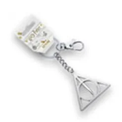 Harry Potter Schlüsselanhänger Deathly Hallows (versilbert)
