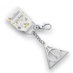 Harry Potter Schlüsselanhänger Deathly Hallows (versilbert)