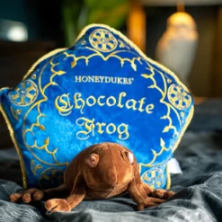 Harry Potter - Schokofrosch Kissen mit Plüsch Figur