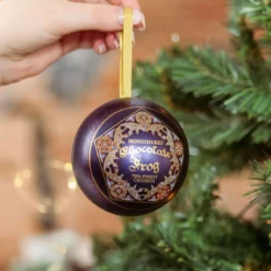 Harry Potter - Schokofrosch Weihnachtskugel mit Pins